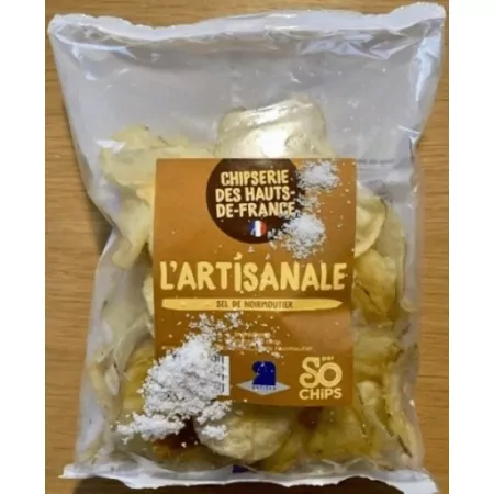 Chips artisanales Sel de Noirmoutier 125g-
