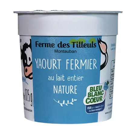 Yaourt nature FDT 4x125g-