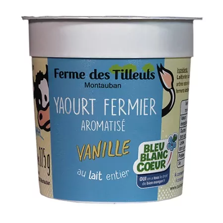 Yaourt vanille FDT 4x125g-
