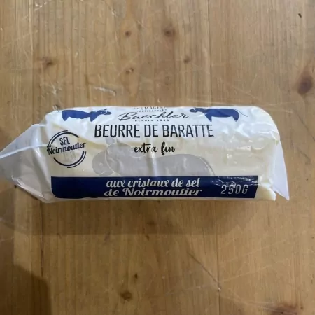 Beurre de baratte cristaux de sel de Noirmoutier 250g-