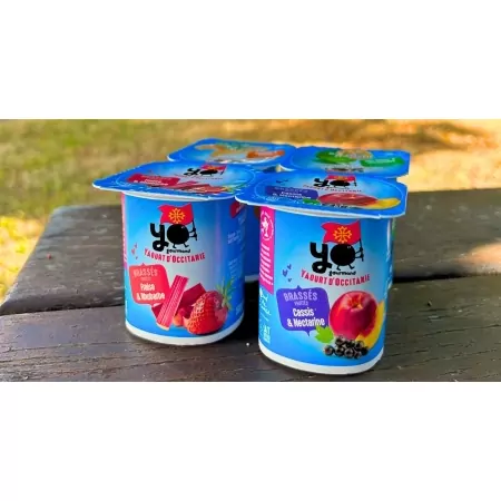 Yaourts brassés Fruités 4x125g-